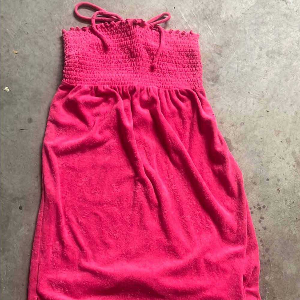 Wild Fable Bright Pink Casual Kids Dress